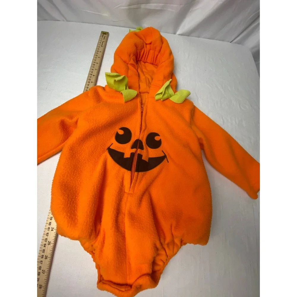 Pumpkin‎ Costume Infant Halloween One Piece Bodysuit Baby Outfit Romper